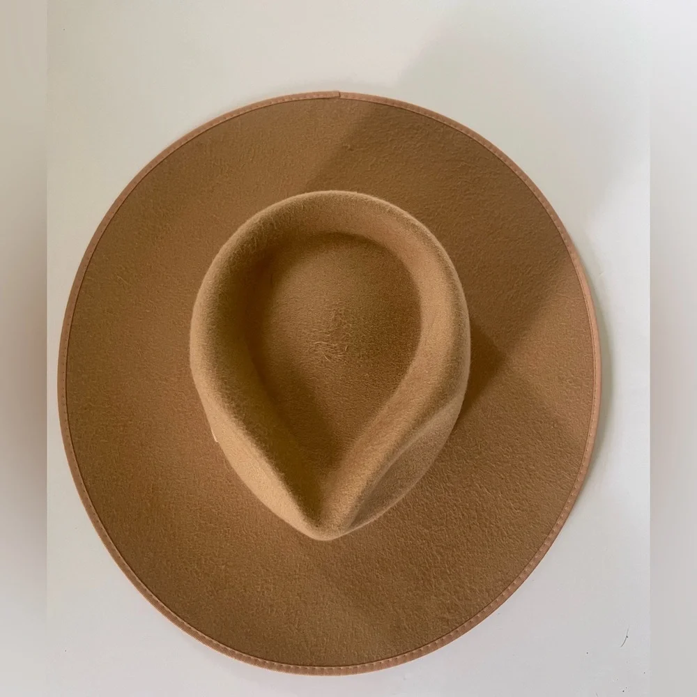 Western-Style Rancher Hat by Lack of Color Size Small in beige  like new - Picture 2 of 13